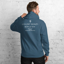 Load image into Gallery viewer, Unisex Concert Junkies Skull Hoodie