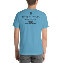 Load image into Gallery viewer, Short-Sleeve Unisex Concert Junkies Rob &amp; Jon T-Shirt