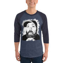 Load image into Gallery viewer, 3/4 sleeve  Concert Junkies ROB raglan shirt