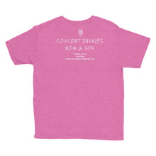 Load image into Gallery viewer, Youth Short Sleeve Concert Junkies Autism Awareness T-Shirt