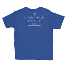 Load image into Gallery viewer, Youth Short Sleeve Concert Junkies Autism Awareness T-Shirt