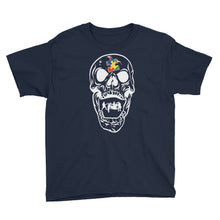 Load image into Gallery viewer, Youth Short Sleeve Concert Junkies Autism Awareness T-Shirt