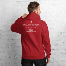 Load image into Gallery viewer, Unisex Concert Junkies Skull Hoodie