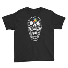 Load image into Gallery viewer, Youth Short Sleeve Concert Junkies Autism Awareness T-Shirt
