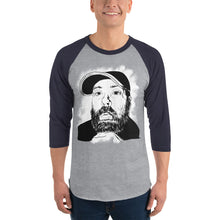 Load image into Gallery viewer, 3/4 sleeve  Concert Junkies ROB raglan shirt