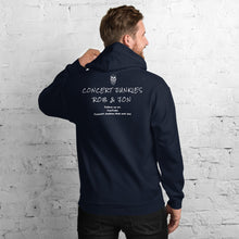 Load image into Gallery viewer, Unisex Concert Junkies Skull Hoodie