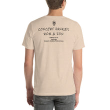 Load image into Gallery viewer, Short-Sleeve Unisex Concert Junkies Rob &amp; Jon T-Shirt